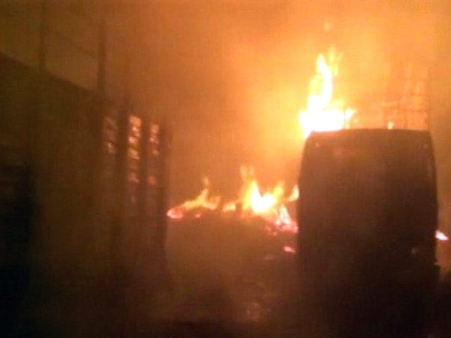 8 Killed in Fire At Timber Mart in Bhiwandi