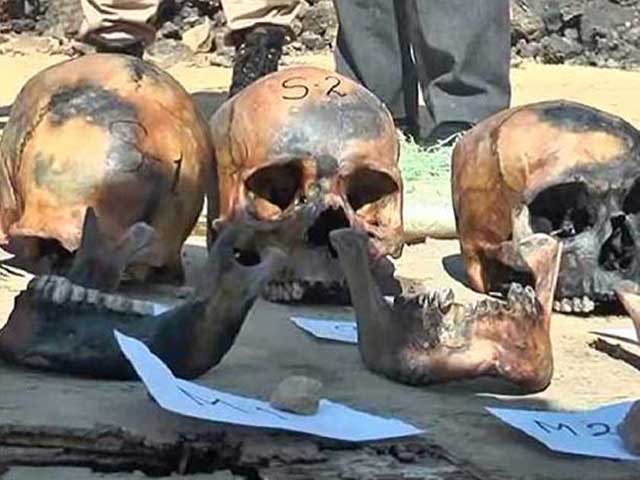 इंफाल में निर्माणाधीन मार्केट परिसर में मिलीं आठ मानव खोपड़ियां