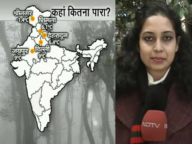 मौसम : रात को पारा कम, दिन में खिली धूप