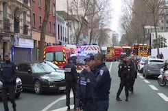 Woman Officer Dies After Gunman Opens Fire at Police Officers Near Paris Woman Officer Dies After Gunman Opens Fire at Police Officers Near Paris