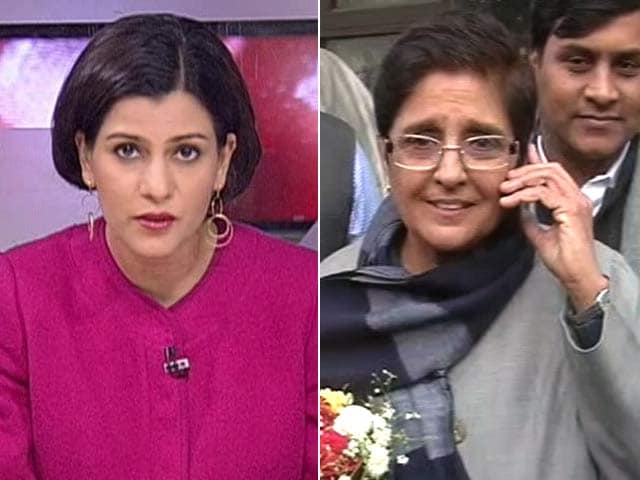 Video : Want Direct Fight With Arvind Kejriwal, Says Kiran Bedi to NDTV