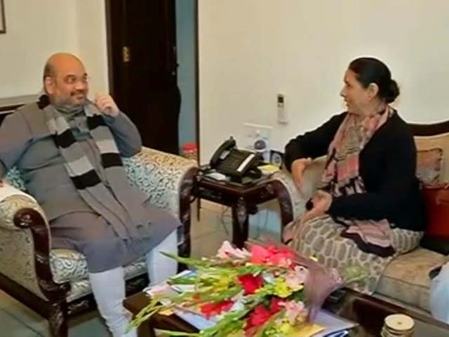 Former Union Minister Krishna Tirath Joins BJP, Surprise for Congress