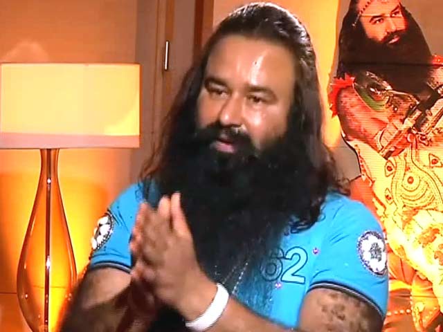 राम रहीम ने कहा, असली मां के लाल हैं मोदी