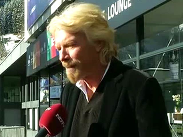 Definitely Willing to Bet on India: Richard Branson to NDTV at Davos