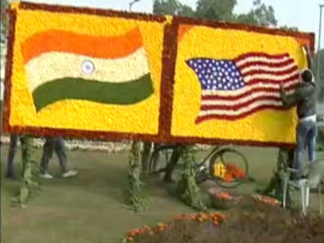 Videos : ओबामा के लिए फूलों से सजा हैदराबाद हाउस