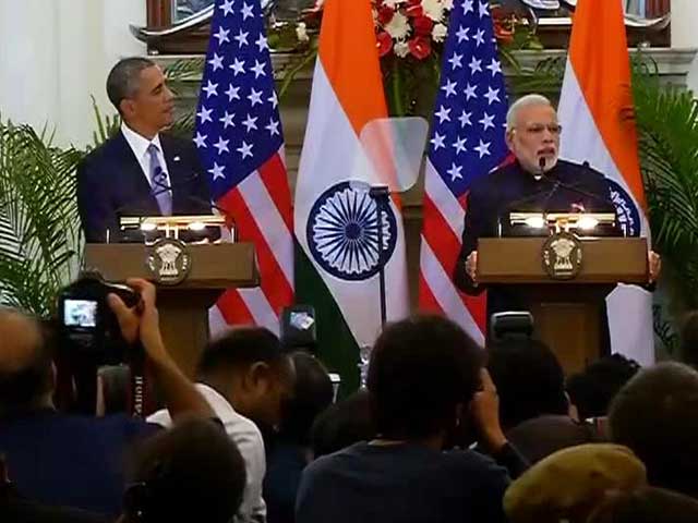 Video : PM Modi and Barack Obama Announce Nuclear Deal