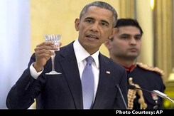 At Banquet, Obama Talks of 'Dosti' and 'Modi Kurta' At Banquet, Obama Talks of 'Dosti' and 'Modi Kurta'