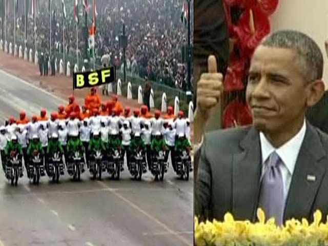 बीएसएफ जवानों के स्टंट को ओबामा का 'थम्सअप'