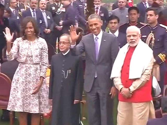 President Obama's Tea at Rashtrapati Bhavan