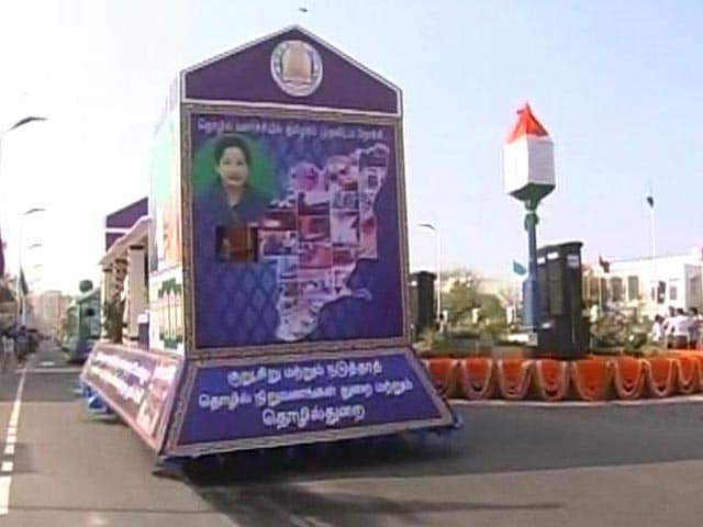 Video : In Chennai, Political Heat Over J Jayalalithaa's Lead Role in R-Day Floats