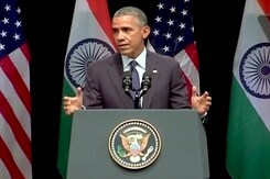 धर्म के नाम पर नहीं बंटेगा तो भारत ज़रूर तरक्की करेगा : बराक ओबामा धर्म के नाम पर नहीं बंटेगा तो भारत ज़रूर तरक्की करेगा : बराक ओबामा