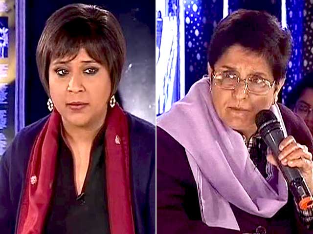 Video : Arvind Kejriwal is "highly toxic, highly negative": Kiran Bedi to NDTV