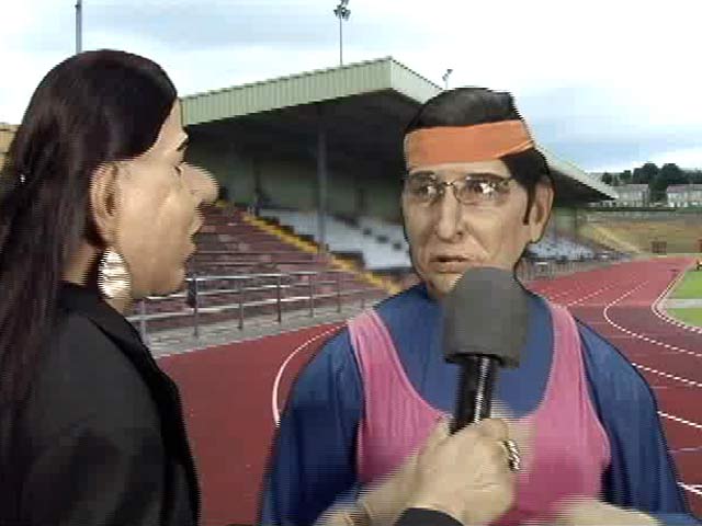 Kiran Bedi Runs Away From Her Interviews