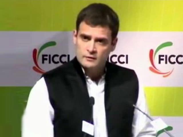 Video : The Rahul Gandhi FICCI Speech That Jayanthi Natarajan Wrote About in Letter
