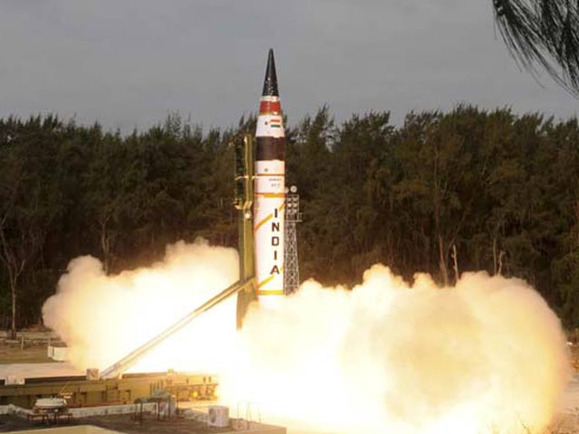 बैलिस्टिक मिसाइल 'अग्नि-5' का सफल परीक्षण, 5,000 किमी तक मार करने में सक्षम