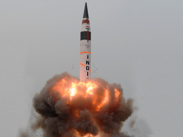 Agni 5, India's Longest Range Ballistic Missile, Successfully Test-Fired