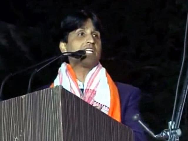 Video : BJP Livid at Kumar Vishwas' Alleged Sexist Remark Against Kiran Bedi