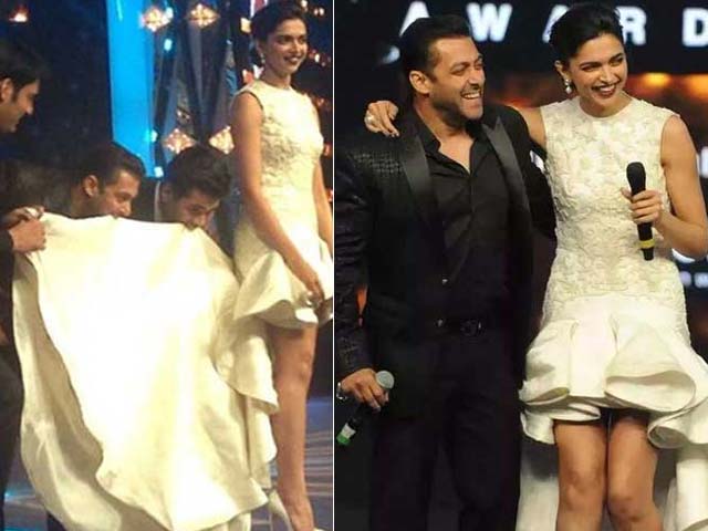 Video : Superstar Power at the Filmfare Awards, as Deepika and Salman Took the Stage
