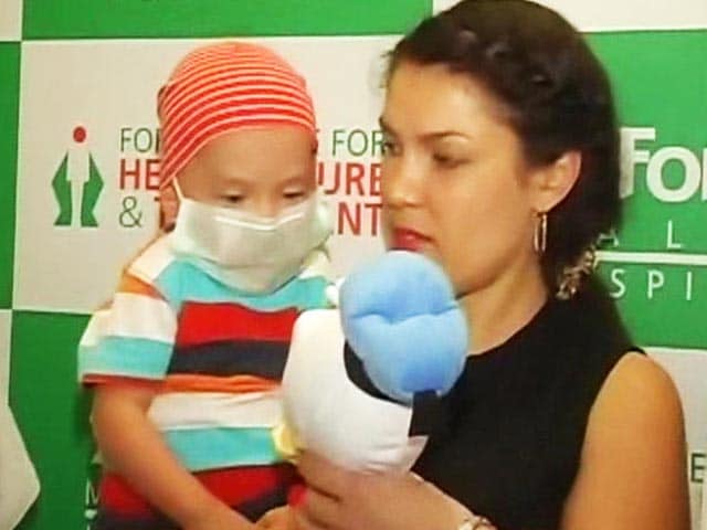 Video : Russian Baby Gets New Heart in Chennai