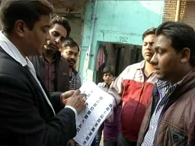 How BJP Workers Pounded the Pavement to Seek Delhi Votes