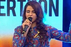Cancer Survivor Kanchan Daniel Performs During the Cancerthon Cancer Survivor Kanchan Daniel Performs During the Cancerthon
