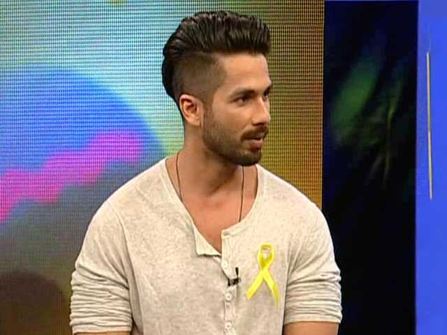 Video : Shahid Kapoor Lends His Support to The Cancerthon