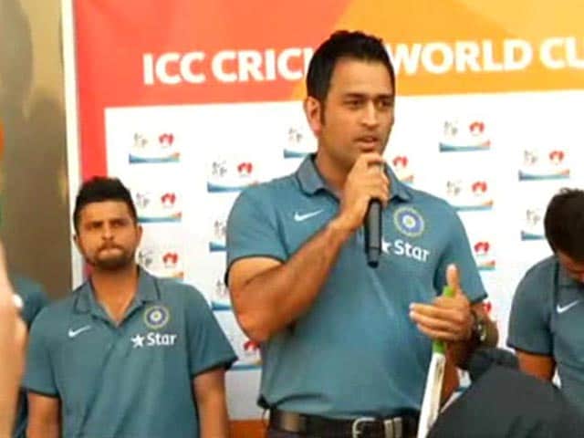 Video : World Cup: Adelaide Gives Dhoni's Boys a Homecoming