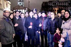The Day </i>Panch Saal</i> Kejriwal Echoed in Trafalgar Square The Day </i>Panch Saal</i> Kejriwal Echoed in Trafalgar Square
