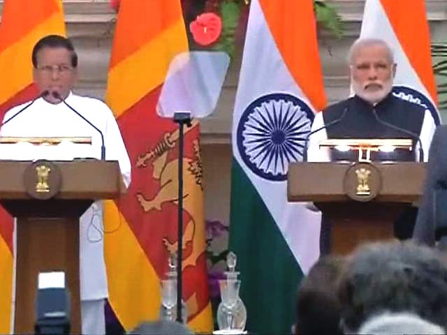 PM Modi's Joint Presser With Sri Lankan President