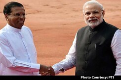 PM Modi, Sri Lankan President Maithripala Sirisena Sign Deal in Civil Nuclear Cooperation PM Modi, Sri Lankan President Maithripala Sirisena Sign Deal in Civil Nuclear Cooperation