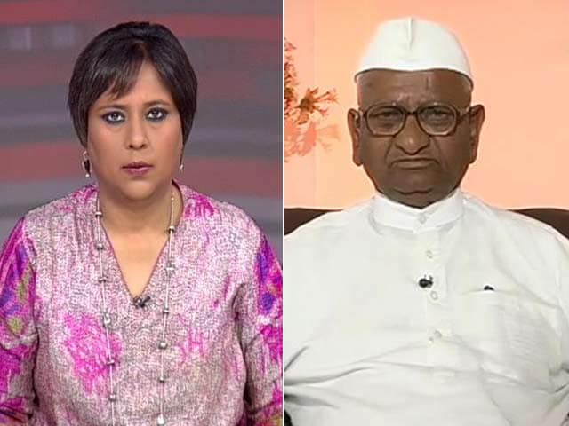 Video : 'Will Welcome Kejriwal on Stage': Anna to NDTV on Land Acquisition Protest