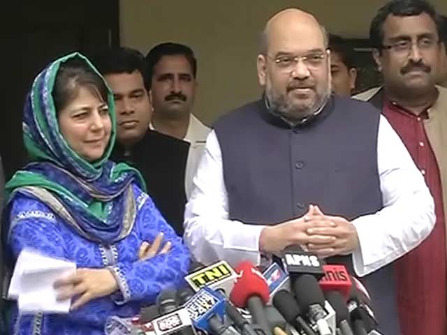 जम्‍मू-कश्‍मीर में बनेगी पीडपी-बीजेपी सरकार