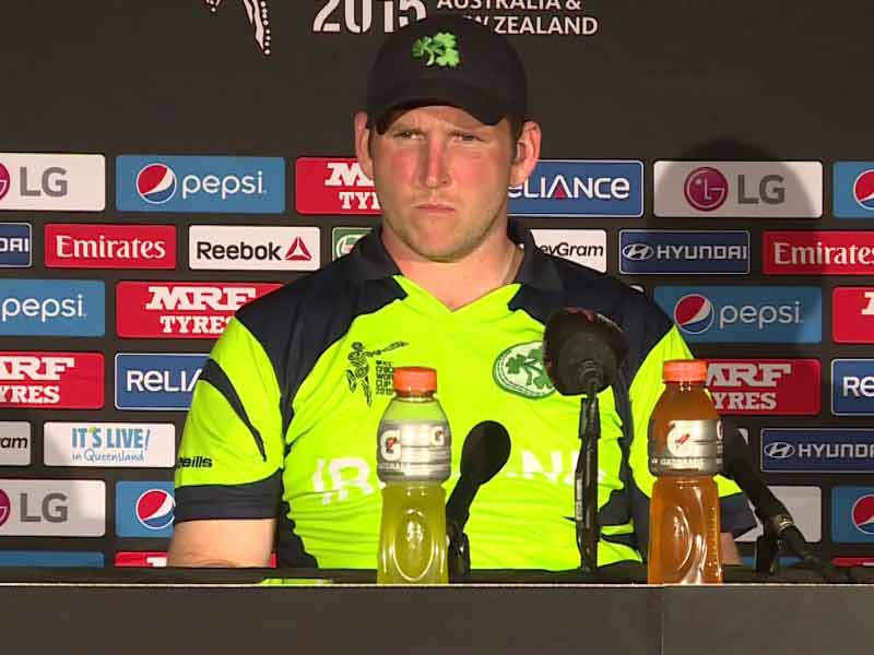 Video : World Cup 2015: Gary Wilson Happy to Contribute to Ireland's Win