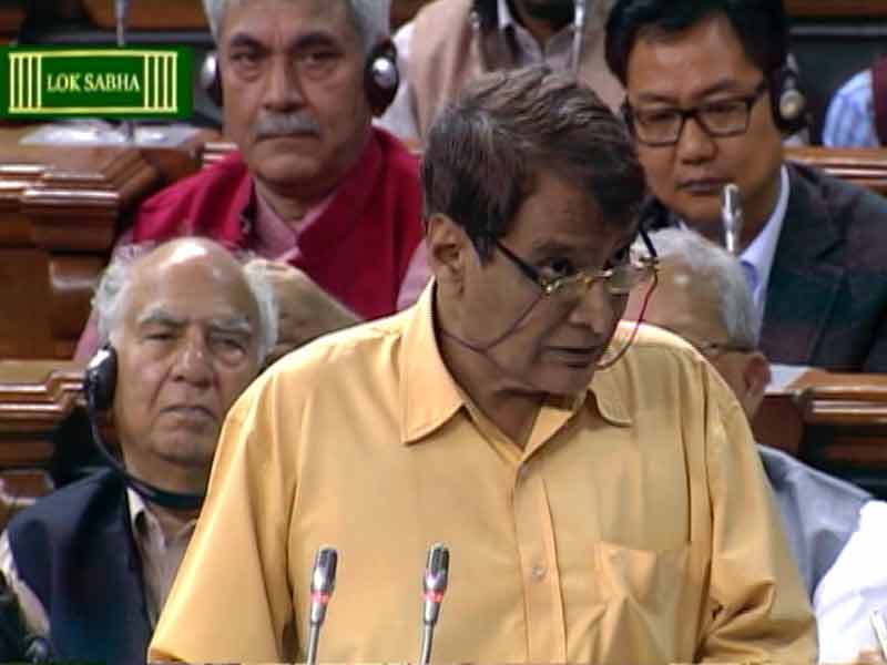 Video : '<i>Hey Prabhu</i>.' Railway Minister Puns on his Name, Amuses Parliament