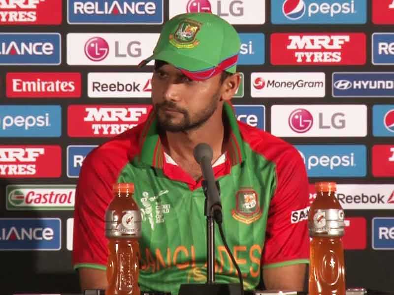 Video : ICC World Cup: Mashrafe Mortaza Laments Missed Chances Against Sri Lanka