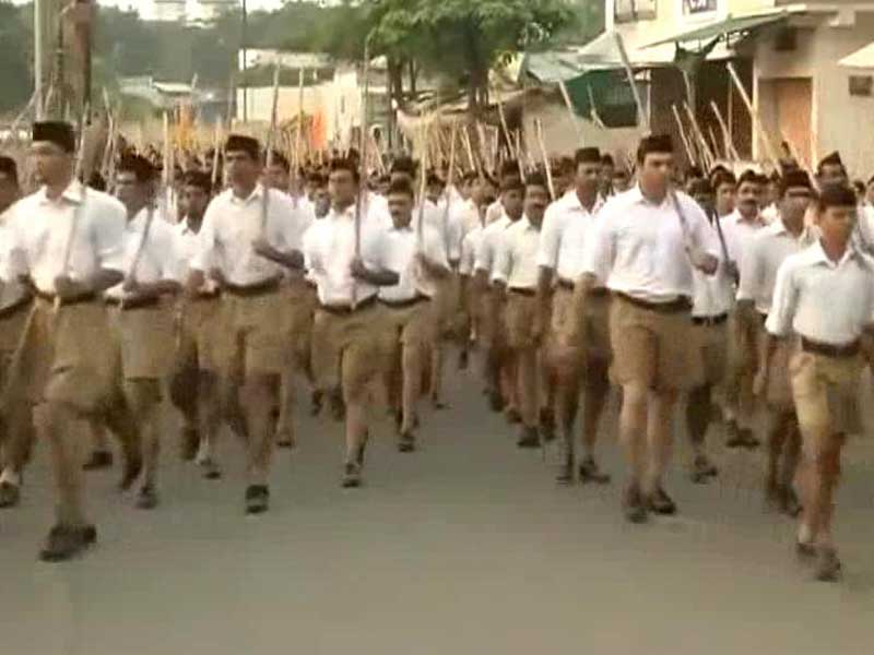 Video : No Politics For Government Staff, But in Chhattisgarh Order, RSS an Exception