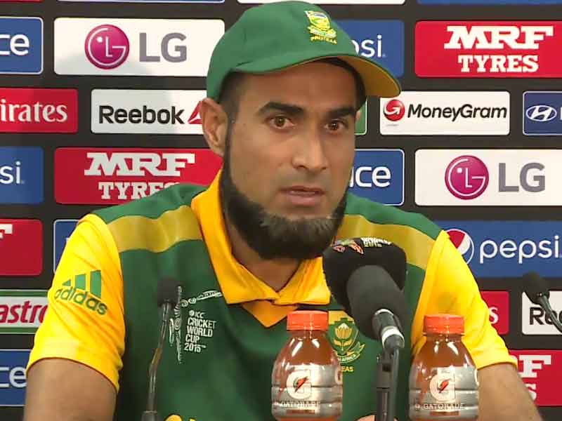 Video : Cricket World Cup 2015: Happy Not to be Bowling to AB de Villiers, Says Imran Tahir
