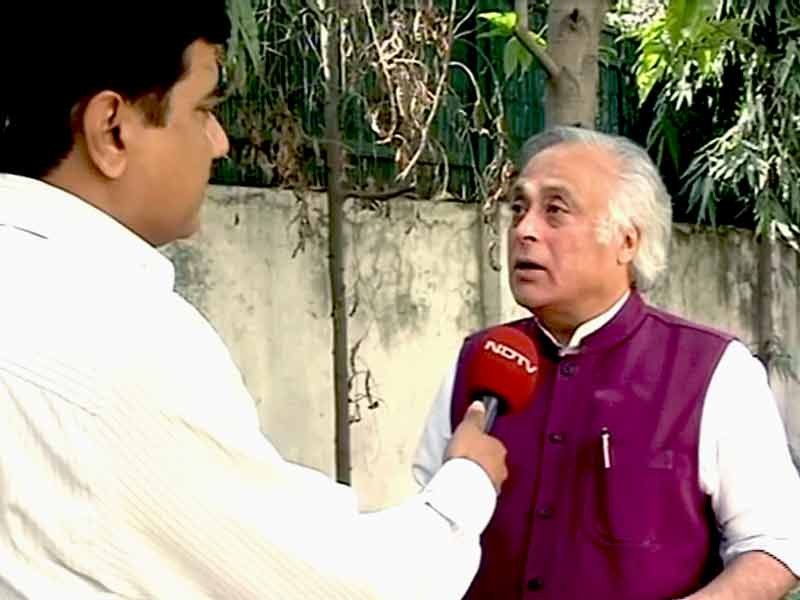 लैंड बिल पर आम सहमति नहीं बना रही सरकार : जयराम