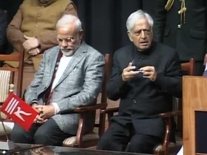 Government Faces Backlash in Parliament Over Mufti Mohammad Sayeed's Pakistan Comment