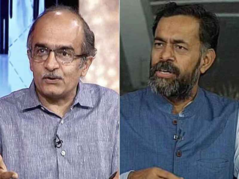 Yogendra Yadav, Prashant Bhushan Removed From Key AAP Panel
