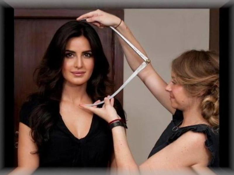 Katrina Preps for Wax Statue at Maudame Tussauds