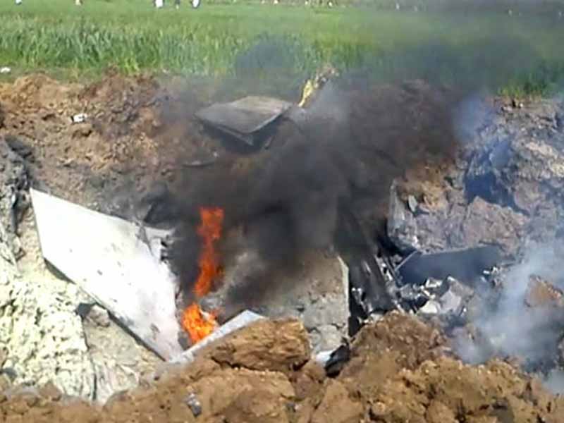 Video : Air Force's Jaguar Fighter Jet Crashes in Haryana; Pilot Ejects Safely