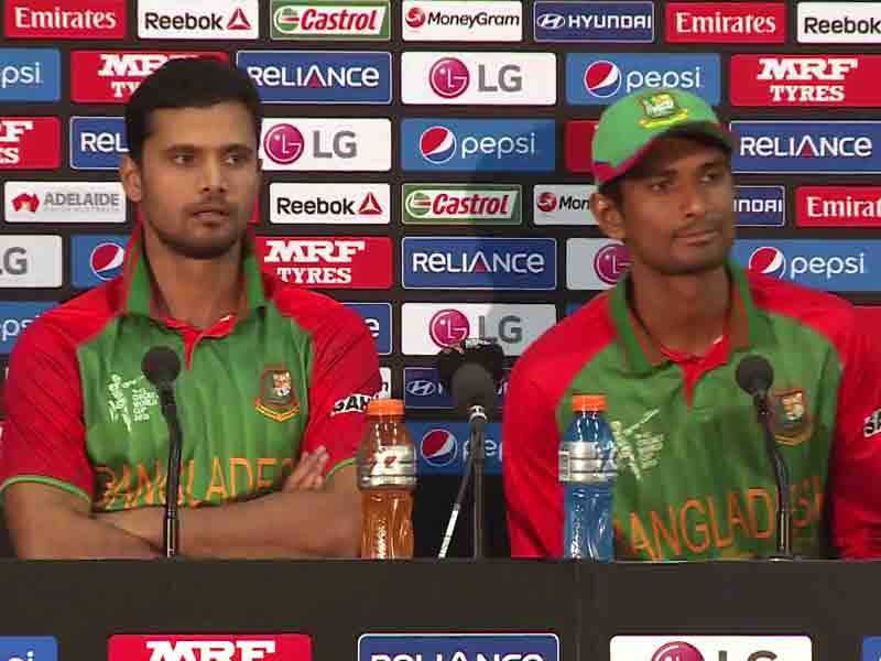 Video : Big Day for Bangladesh in World Cup 2015, Bowlers Did Their Job Well: Mahmudullah