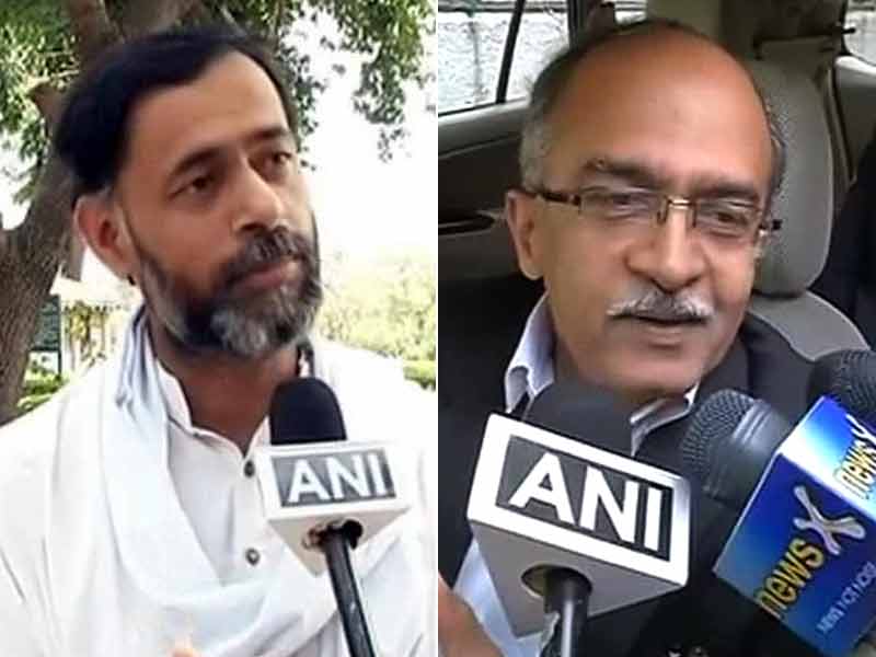 Yogendra Yadav, Prashant Bhushan Tried to Ensure We Lost Delhi Polls, Say AAP Leaders