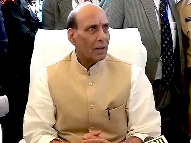 Video : No Compromise on Security, Being in Power not Priority: Rajnath Singh on Separatist Masarat Alam's Release