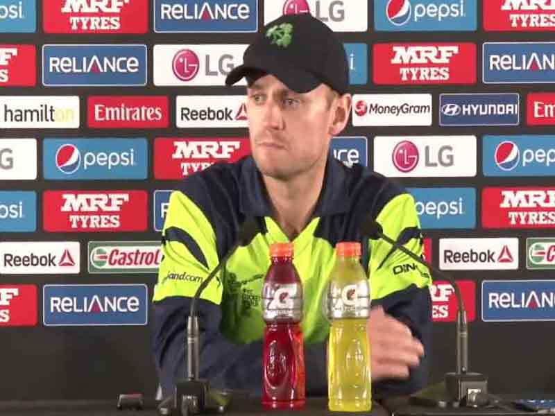 World Cup 2015: After India Rout, Ireland Captain Porterfield Wants Quality Exposure