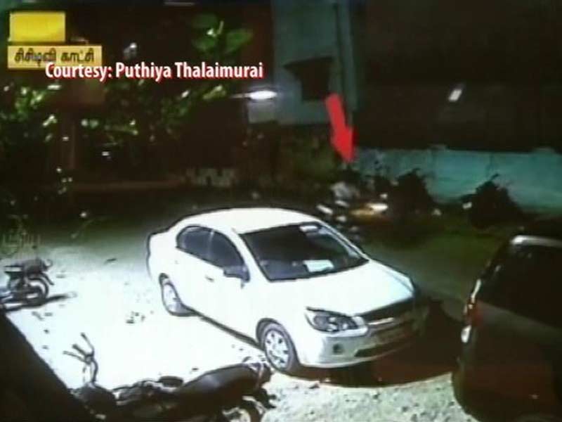 Crude Bombs Thrown at News Channel Office in Chennai