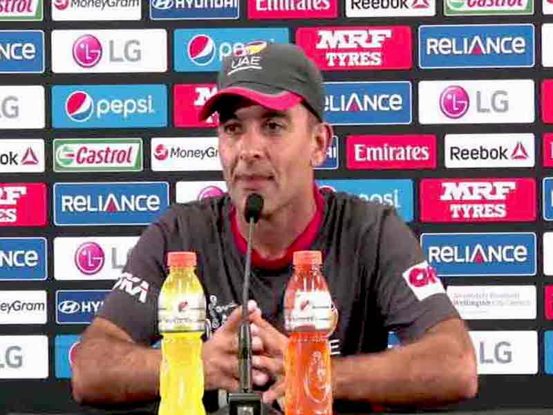 Video : World Cup 2015: We are learning, not surrendering, says UAE captain Mohammad Tauqir