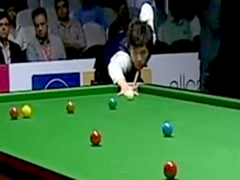 Video : Ricky Walden Enters Finals of the Indian Open Snooker