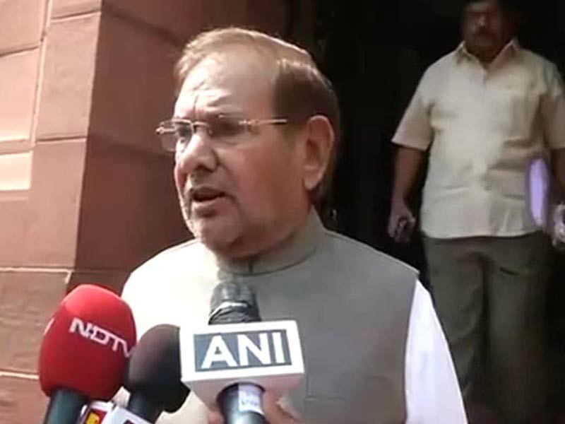 'I Know What You Are': Sharad Yadav's New Installment to Offensive Remarks